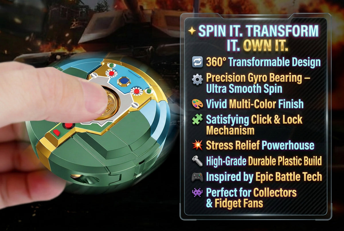 Transformable Gyroscope Fidget Spinner India | Transformable Gyro Robot Toy