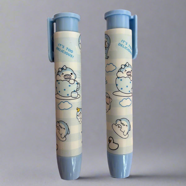 Lovely shark style pen eraser - combo of 2 - Project M Shop