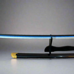 Giyuu Blue Wooden Sword - Anime Wooden Katana from Demon Slayer for Collectors