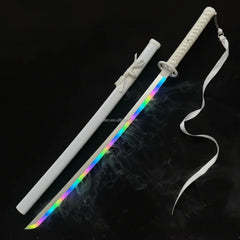 Demon Slayer Desert Sakura Bleach Anime 105 CM RGB LED Katana With Smoke - Demon Slayer Collectable LED katana