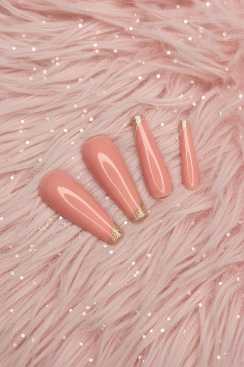 24 PCs Press-on Nails Set
