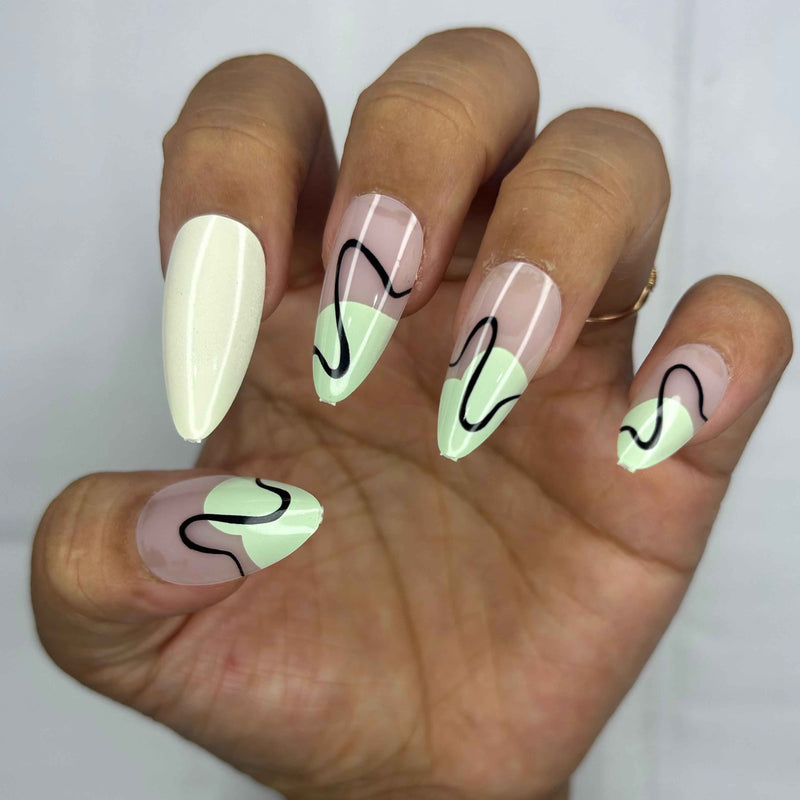 24 PCs Press-on Nails Set - SKU-PL-ONN-16