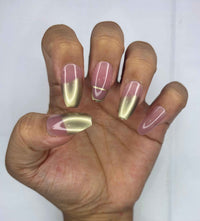 24 PCs Press-On Nails Set – Effortless Manicure for Busy Women