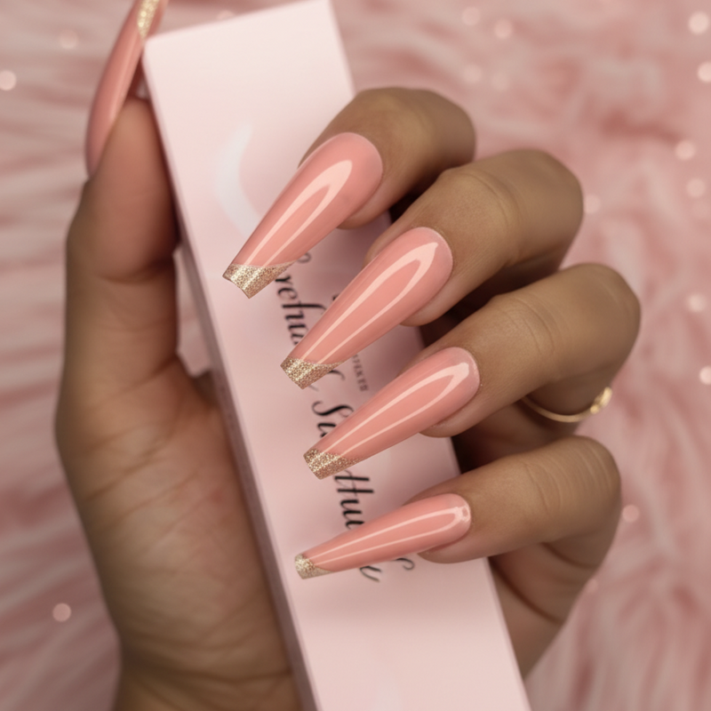 24 PCs Press-on Nails Set
