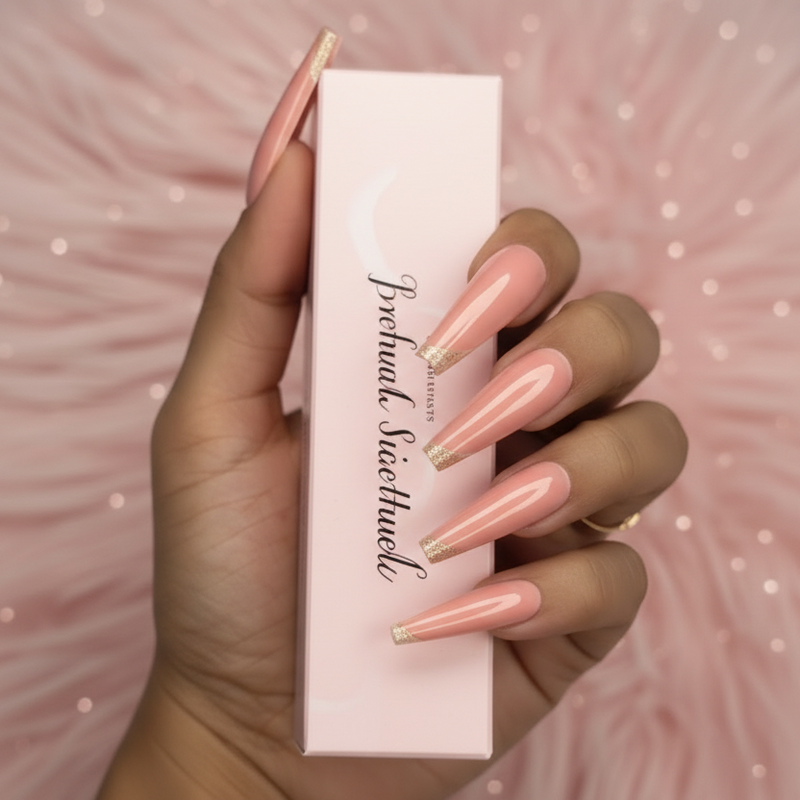 24 PCs Press-on Nails Set