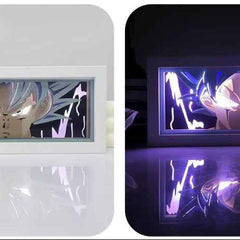 Goku LED Lamp - Dragon Ball Paper Crafted LED Light - Project M Shop