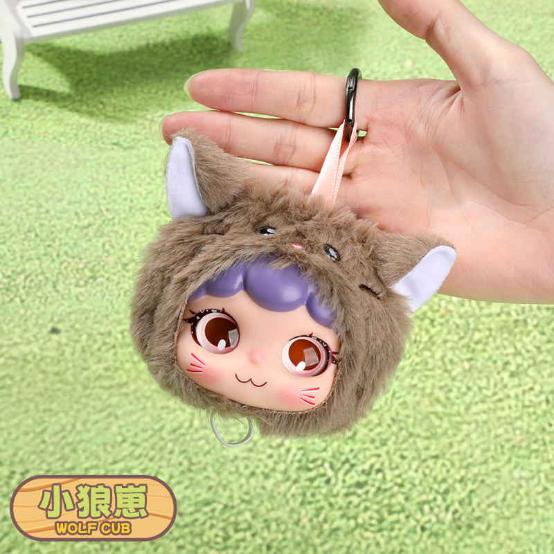 Hot Plush Animal Toy Pendant 7 Optional Cute hanging keychain/toy - Random Design -1 Piece