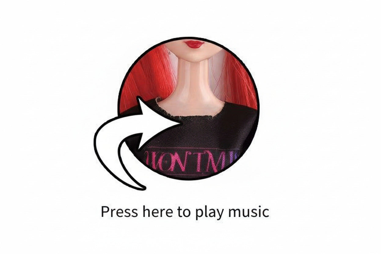 K-Pop Demon Hunter Huntrx Musical Singing 32.5 CM Tall Doll - 1 design only