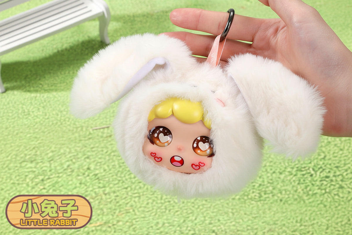 Hot Plush Animal Keychain Pendant - 7 Cute Designs - Random Toy - 1 Piece