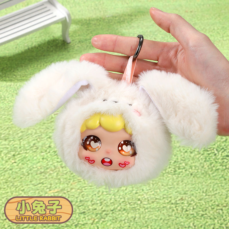 Hot Plush Animal Toy Pendant 7 Optional Cute hanging keychain/toy - Random Design -1 Piece