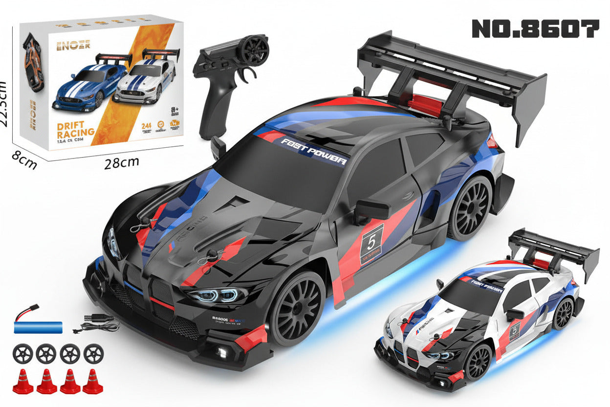 1:24 BWM M4 GTR GT AE86 911 Drift 2.4G Remote Control RC Car - Project M Shop