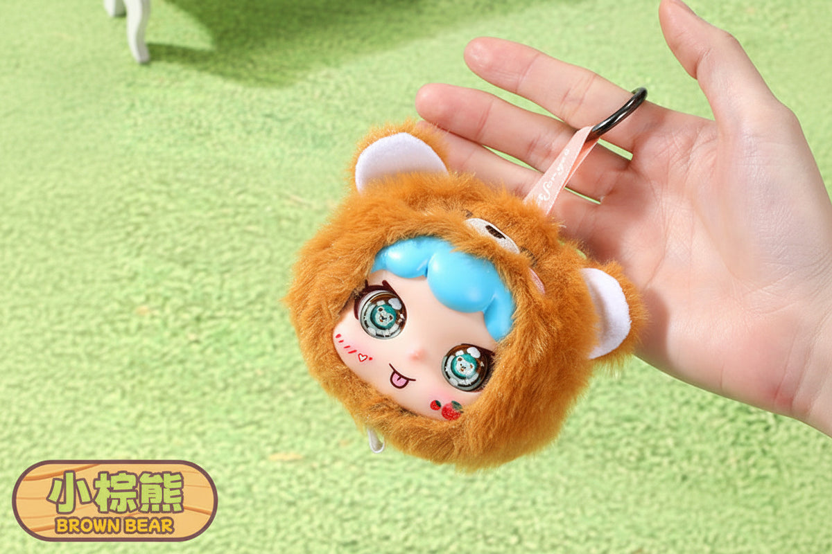 Hot Plush Animal Keychain Pendant - 7 Cute Designs - Random Toy - 1 Piece