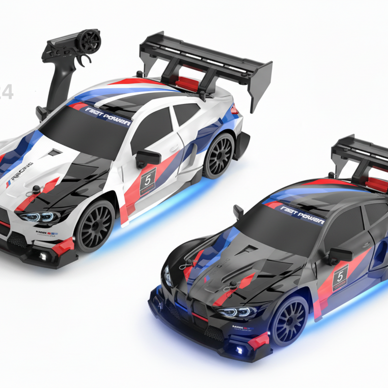 1:24 BWM M4 GTR GT AE86 911 Drift 2.4G Remote Control RC Car - Project M Shop