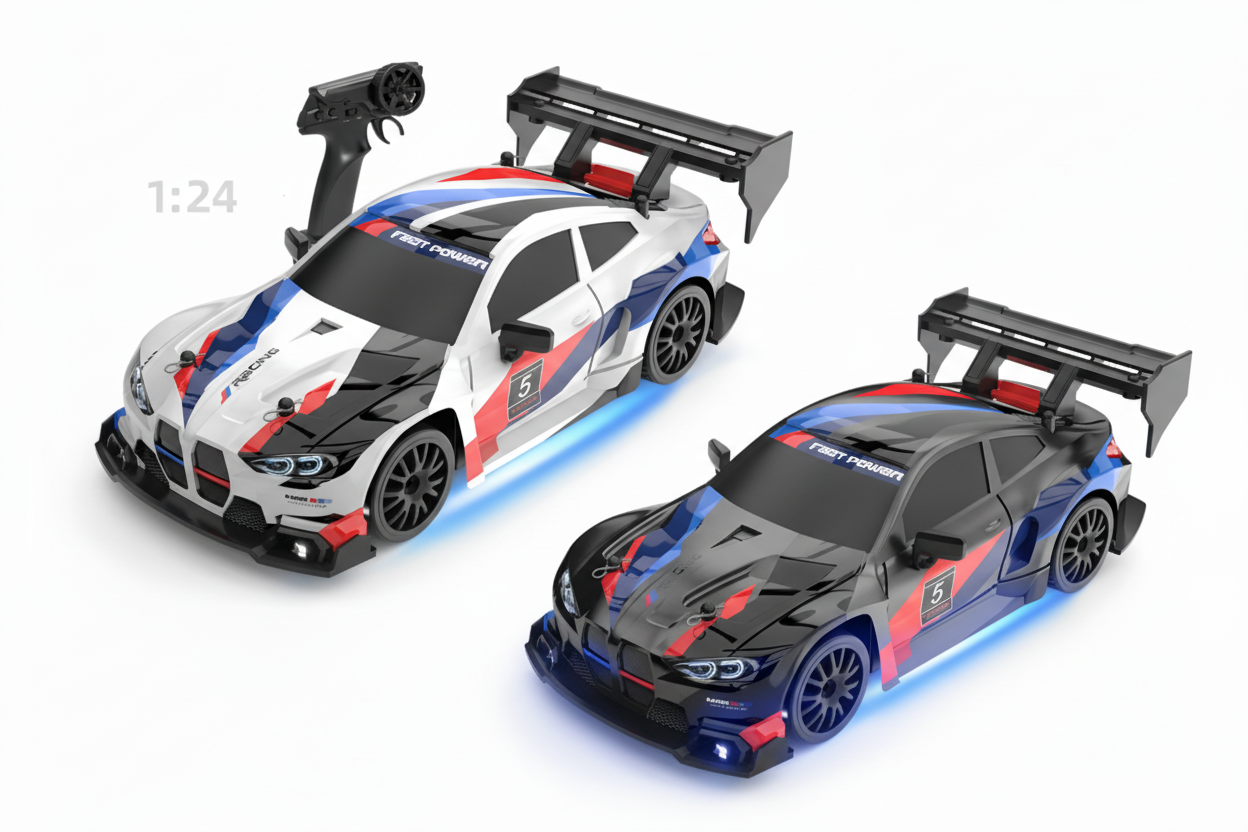1:24 BWM M4 GTR GT AE86 911 Drift 2.4G Remote Control RC Car - Project M Shop