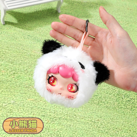 Hot Plush Animal Toy Pendant 7 Optional Cute hanging keychain/toy - Random Design -1 Piece