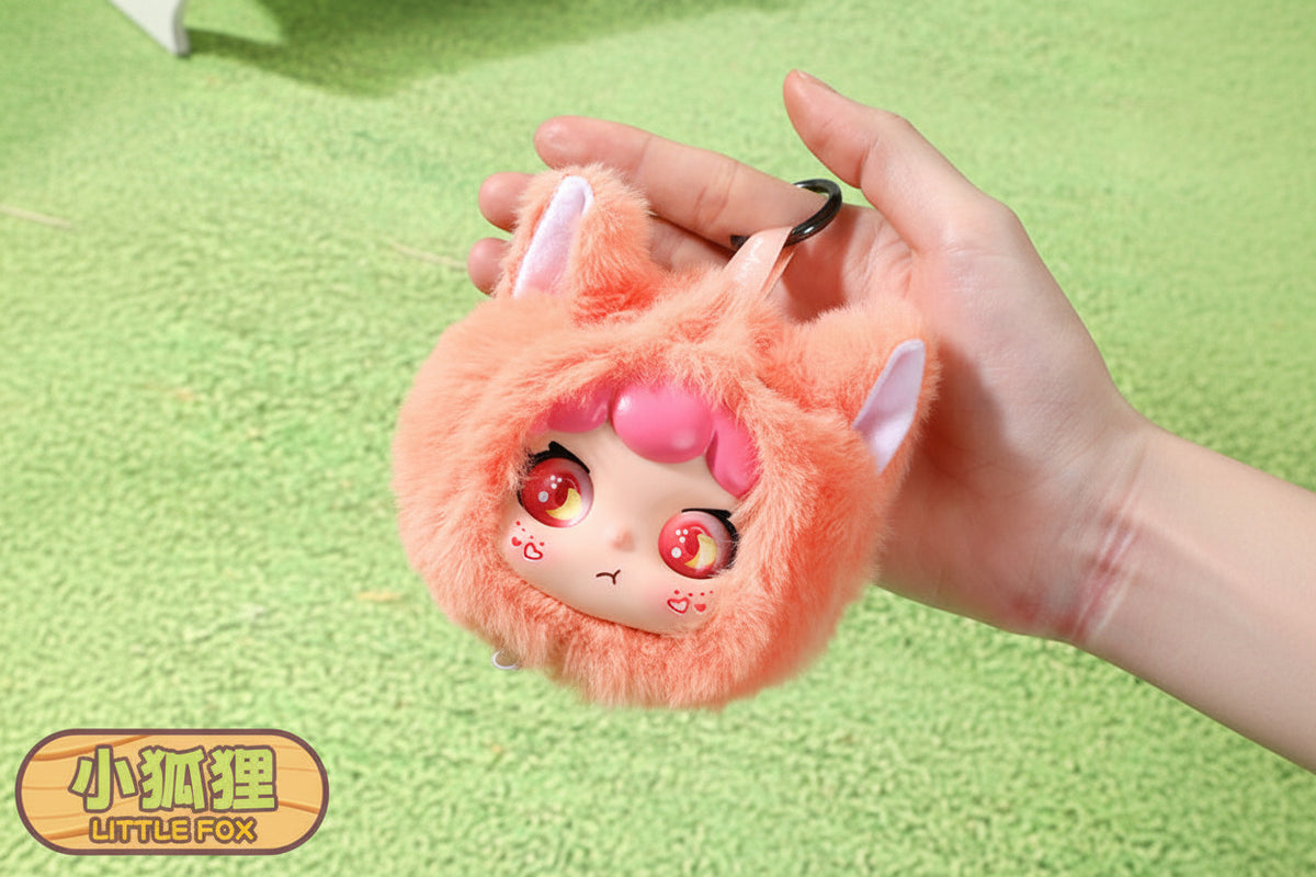 Hot Plush Animal Keychain Pendant - 7 Cute Designs - Random Toy - 1 Piece