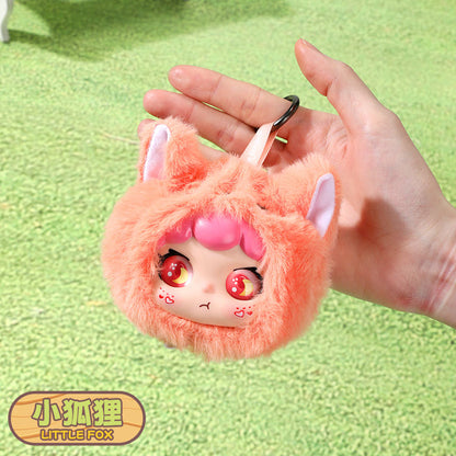 Hot Plush Animal Toy Pendant 7 Optional Cute hanging keychain/toy - Random Design -1 Piece