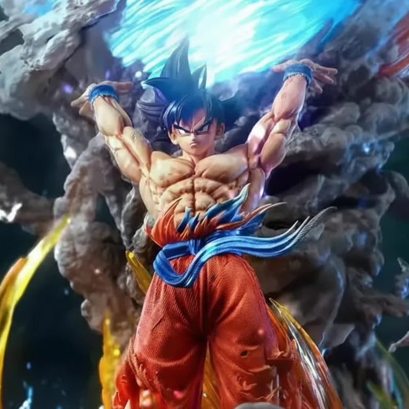 23CM Anime Statue Son Goku Dragon Super Genki Bomb Luminous Super Saiyan PVC Anime Figure Model - Project M Shop