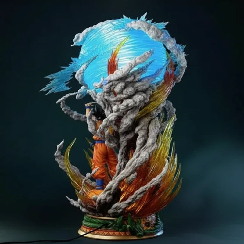 23CM Anime Statue Son Goku Dragon Super Genki Bomb Luminous Super Saiyan PVC Anime Figure Model - Project M Shop