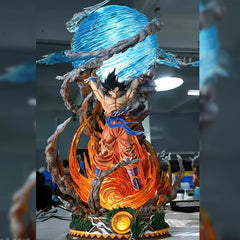 23CM Anime Statue Son Goku Dragon Super Genki Bomb Luminous Super Saiyan PVC Anime Figure Model - Project M Shop
