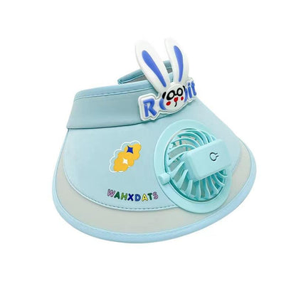 New Children's USB Charging Fan Cap/Hat UV protection - Project M Shop
