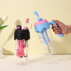 Summer Travel Cartoon Anime Children Cute Water Bottle - 900 ML - Random Color - Project M Shop