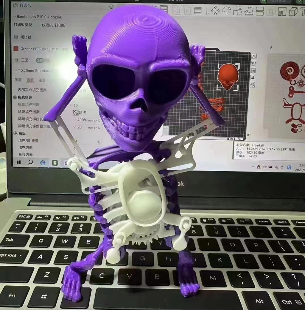New Hot Selling 3D Swinging Fun Dancing Skeleton Toys - Project M Shop