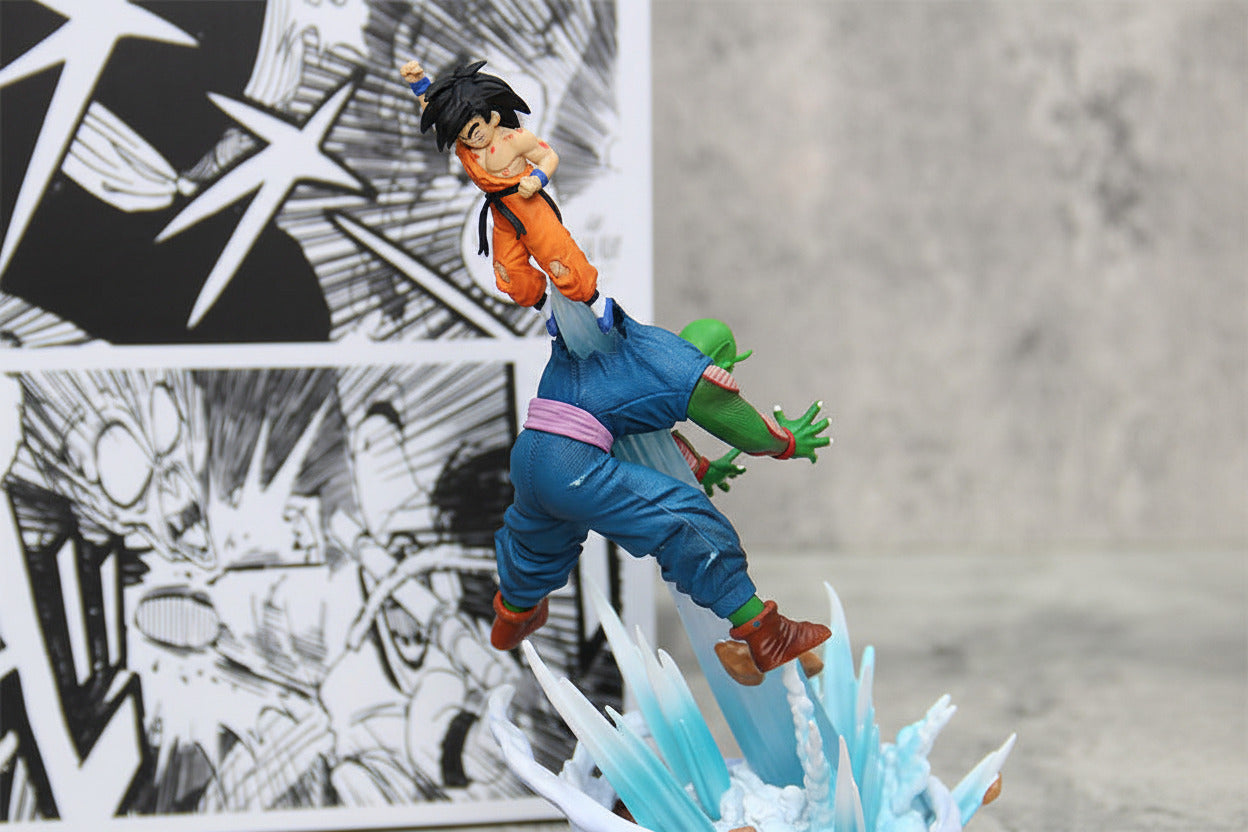 20cm Anime Figure DBZ Son Goku VS Piccolo Action Figure PVC with Light Model Anime Figure - Project M Shop