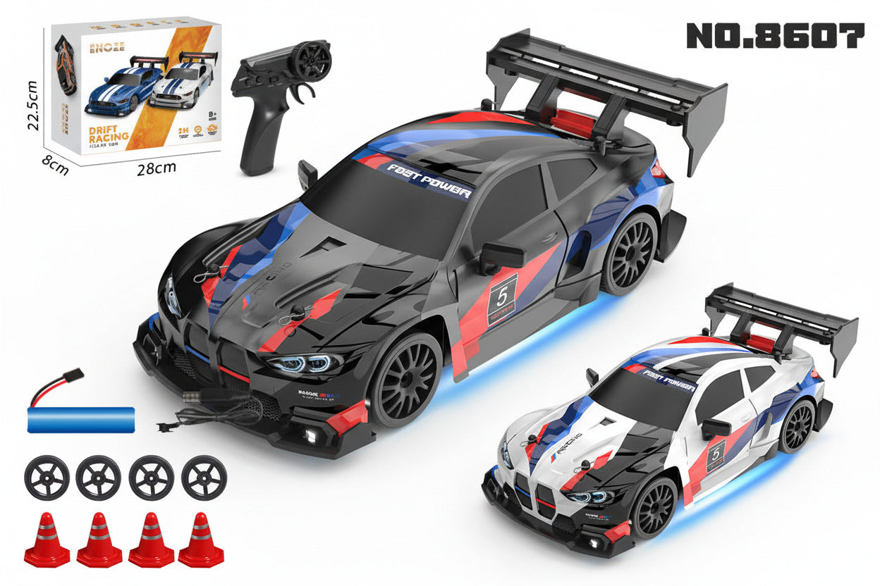 1:24 BWM M4 GTR GT AE86 911 Drift 2.4G Remote Control RC Car - Project M Shop