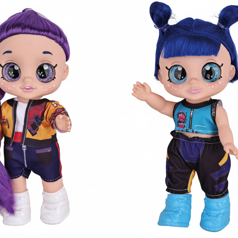 Kpop Demon Hunter Huntrx 5D eyes with music 13 Inch Premium PVC Dolls - Project M Shop