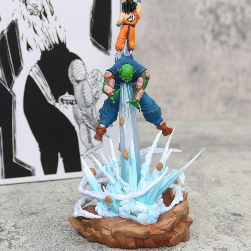 20cm Anime Figure DBZ Son Goku VS Piccolo Action Figure PVC with Light Model Anime Figure - Project M Shop