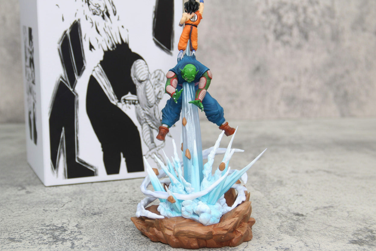 20cm Anime Figure DBZ Son Goku VS Piccolo Action Figure PVC with Light Model Anime Figure - Project M Shop