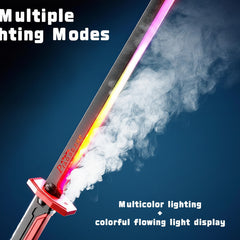 Si-Fi Sparkling Fire with RGB LED Light & Spray Mist Cosplay Sword - Project M Shop