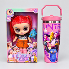 K-Pop Demon Hunter HUNTR/X Musical 5D Eyes Doll + Tumbler Combo - thumbnail 6