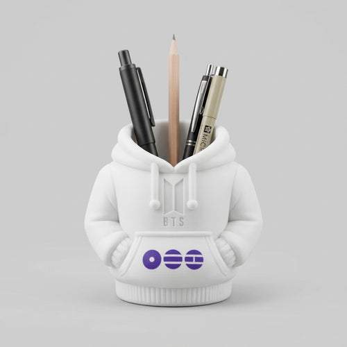 BTS Hoodie Style Desk Pen Holder