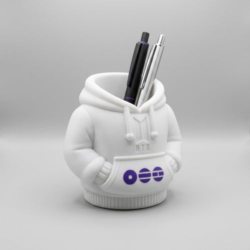 BTS Hoodie Style Desk Pen Holder
