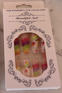 24 PCs Press-On Nails Set – Everyday Glam Nail Art