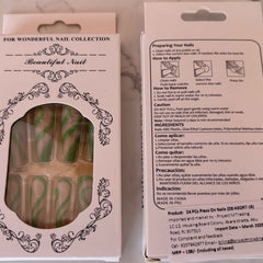 24 PC Press-on Nails Set - SKU-De-Asort-15 - Project M Shop