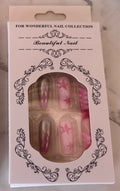 24 PCs Press-on Nails Set - Stylish Press-on Nails Set for Instant Glam - Project M Shop