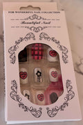 24 PCs Press-on Nails Set - SKU-De-Asort-17 - Project M Shop