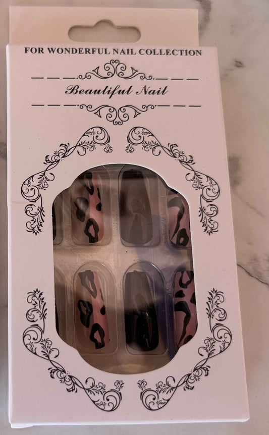 24 PCs Press-on Nails Set - Stylish and Easy Application - Project M Shop