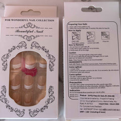 24 Pcs Press-On Nails Set - Premium Press-On Nails Set - Project M Shop