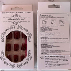 24 PCs Press-on Nails Set | High-Quality Press-on Nails Set - Project M Shop