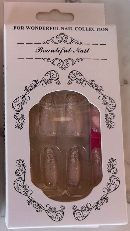 24 PCs Press-on Nails Set | Stylish Press-on Nails Set for All Occasions - Project M Shop
