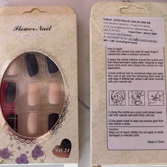 24 PCs Press-on Nails Set - Stylish Press-on Nails Set for Perfect Manicure - Project M Shop