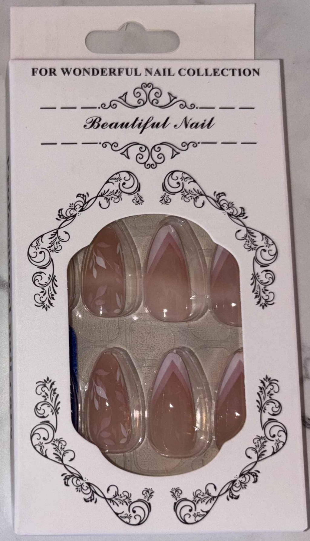 24 PCs Press-on Nails Set - Perfect for Easy Nail Art - Project M Shop