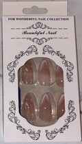 24 PCs Press-on Nails Set - Perfect for Easy Nail Art - Project M Shop