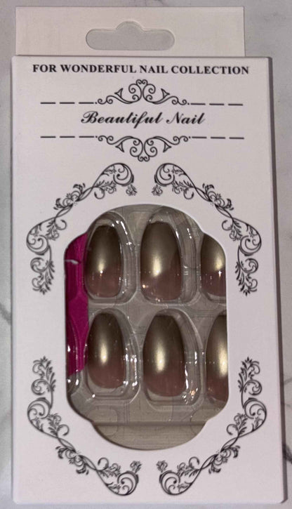 24 PCs Press-On Nails Set - Perfect Press-On Nails Set for Effortless Manicure - Project M Shop