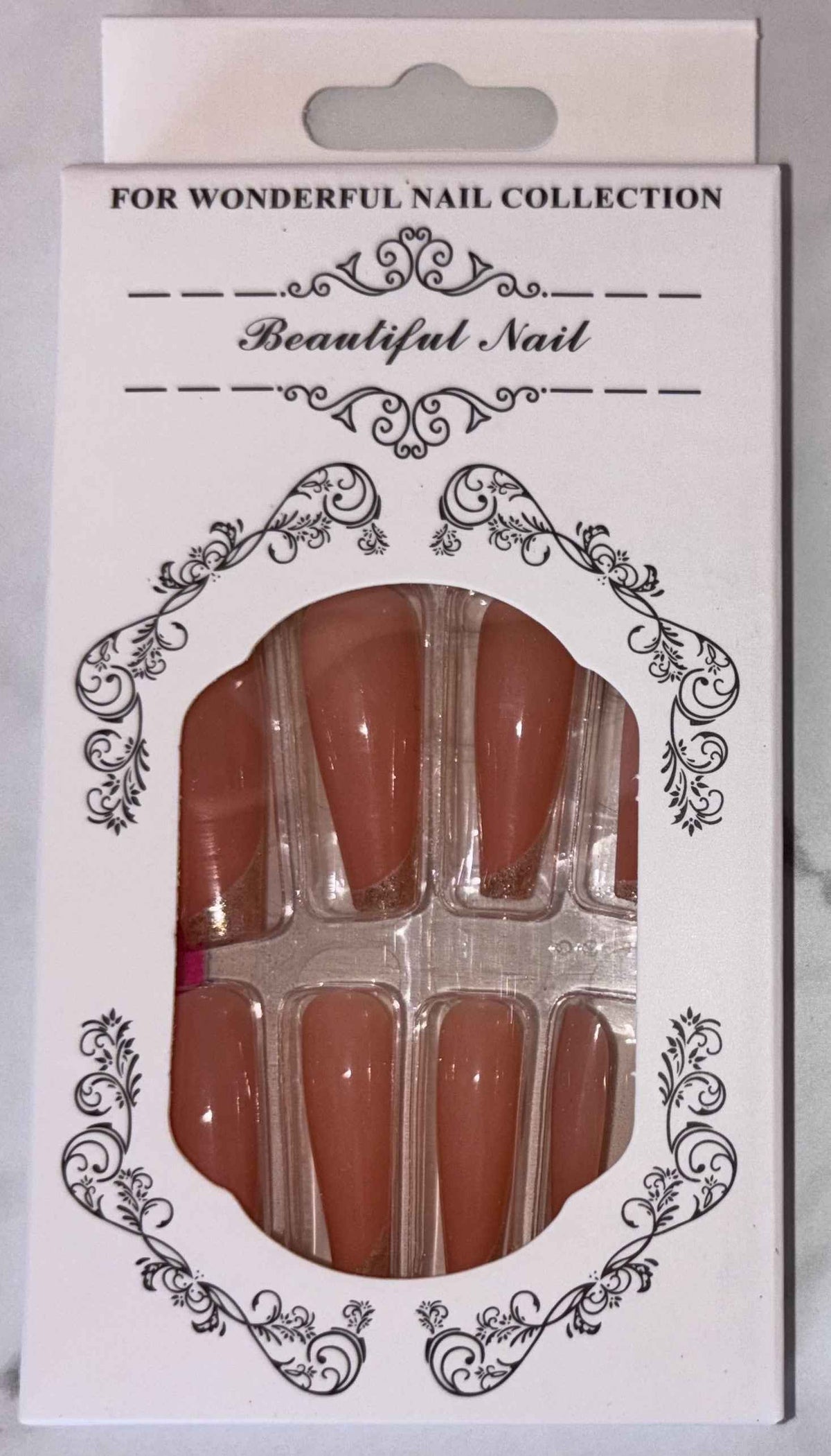 24 PCs Press-On Nails Set – Allergy-Friendly Nail Kit