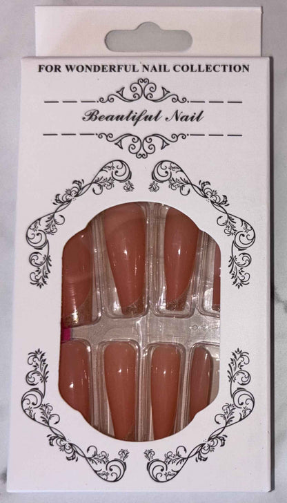24 PCs Press-on Nails Set - Project M Shop
